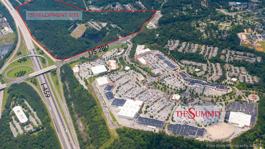 The Summit Development Site Aerial
