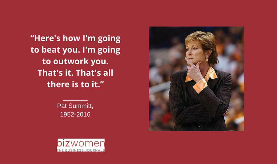 pat summitt quotes book