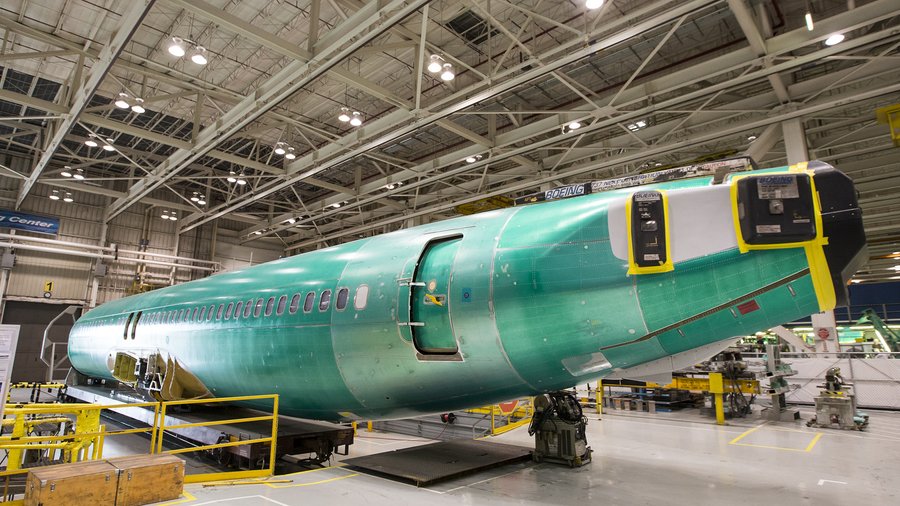 Spirit AeroSystems 737 fuselage