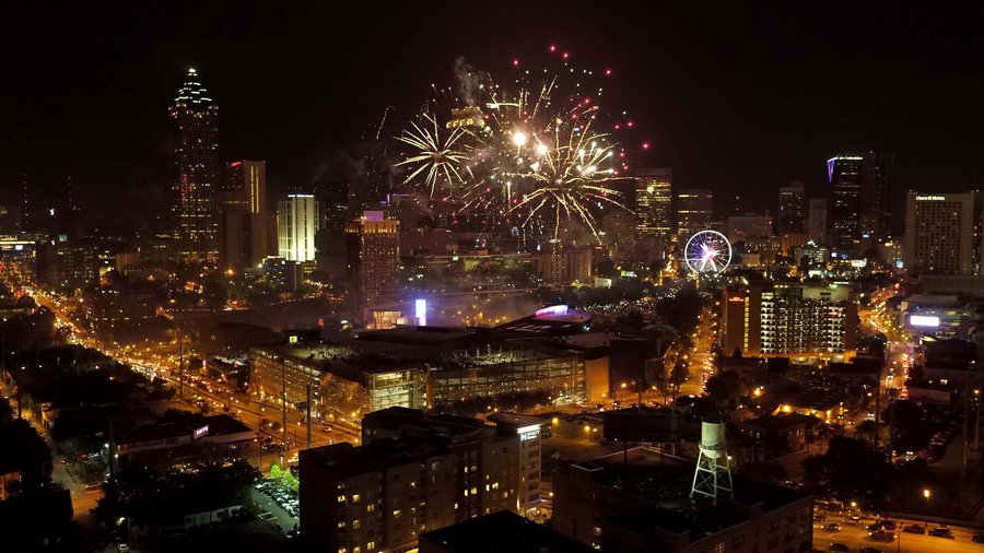 4th of july centennial park atlanta