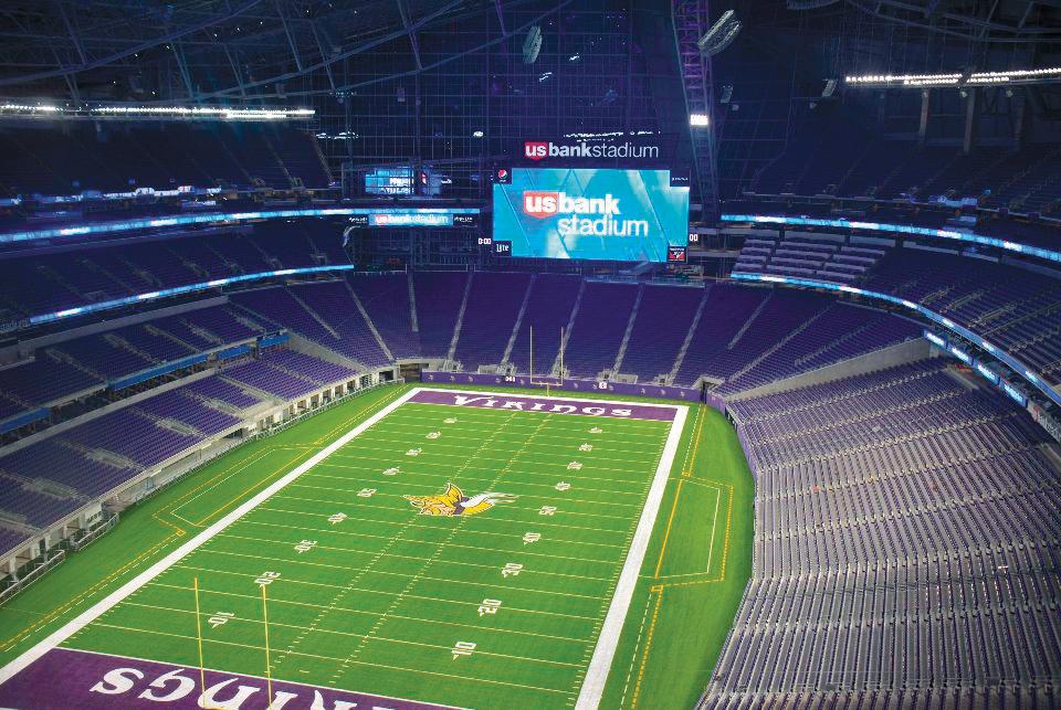 Inside the Minnesota Vikings' New $1.1 Billion Field—U.S. Bank Stadium