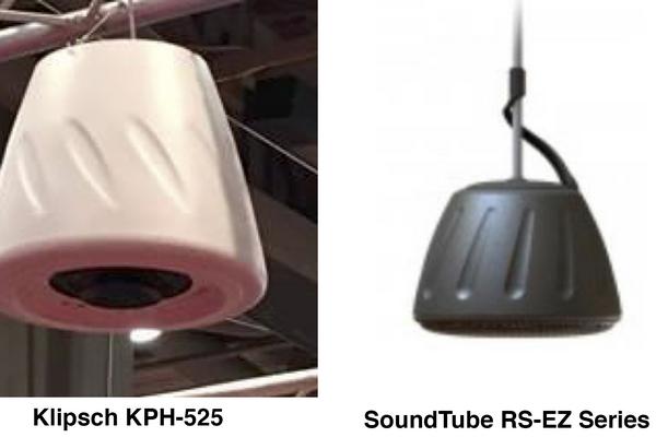klipsch pendant speakers
