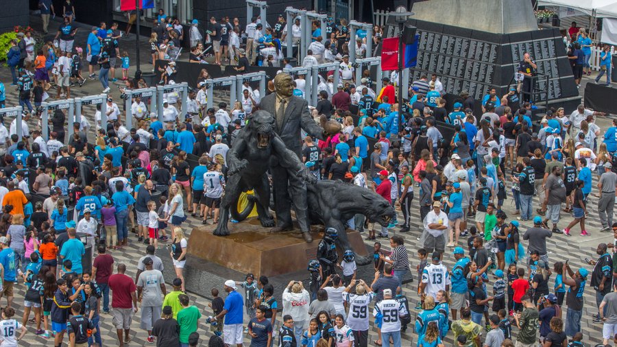 Merch sales, camp crowds show Carolina Panthers' popularity - Charlotte  Business Journal