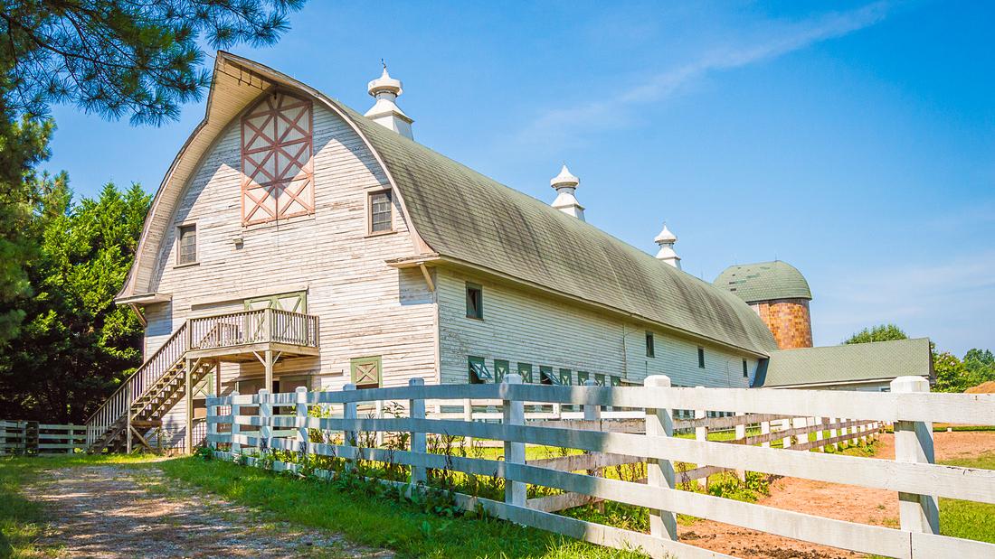 Historic barn, home north of Raleigh for sale at $1.8 million in Wake ...