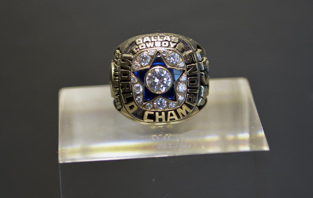 Dallas Cowboys Fan Edition 1971 Championship Super Bowl Ring Gold