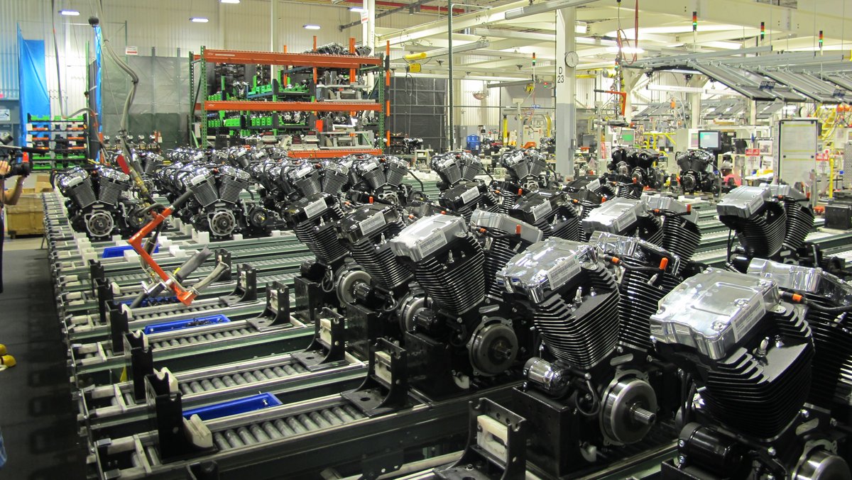 HarleyDavidson slowly restarts manufacturing at its facilities this