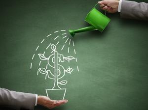 Thinkstock Money Watering Business concept