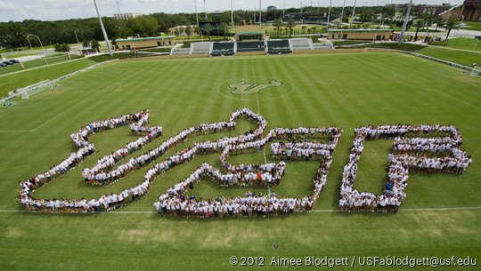 USF Tampa Campus Scenes Class Tradition