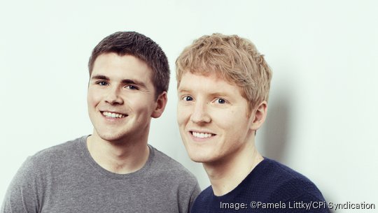 John Collision (President), Patrick Collison (CEO) of Stripe