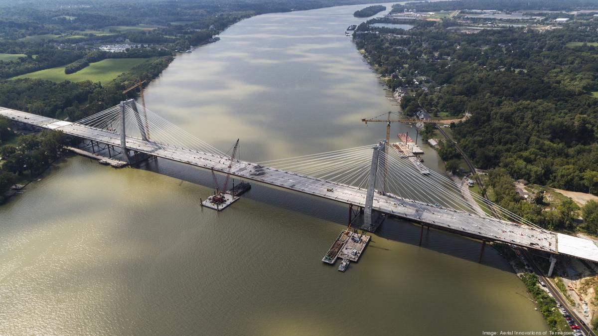 Ohio River Bridges Project East End bridge construction in home stretch ...