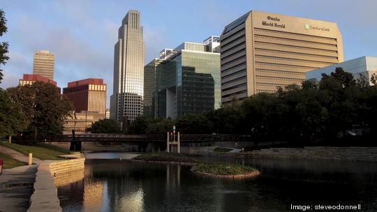 Downtown Omaha, Nebraska.