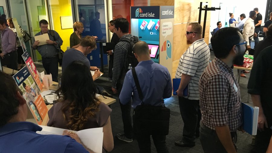 Codeup LLC hosts tech job fair inside Geekdom LC. in San Antonio San