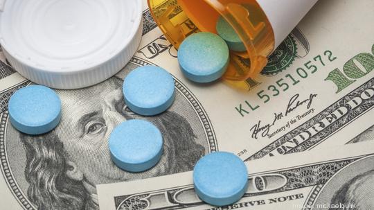 Prescription medicine and money