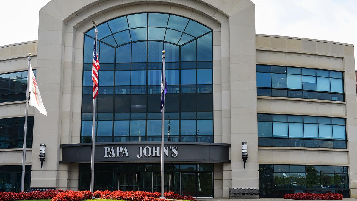 What's all included in Papa Johns' Louisville campus? Louisville