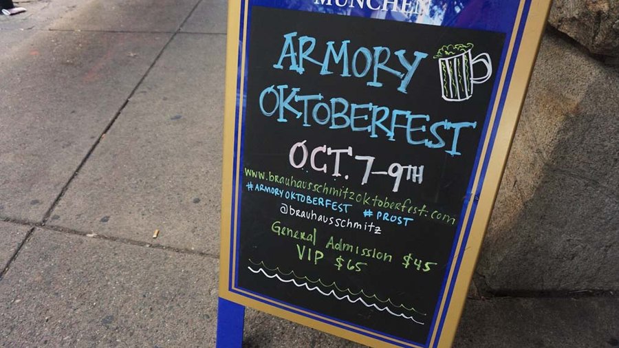 Brauhaus Schmitz team transforms 23rd Street Armory for Oktoberfest