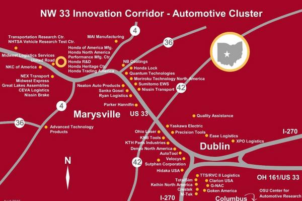 Dublin Marysville And Union County To Test Driverless Vehicles Dynamic Ridesharing And Smart Snowplows After Award Of 6 Million Federal Smart Mobility Grant Columbus Business First