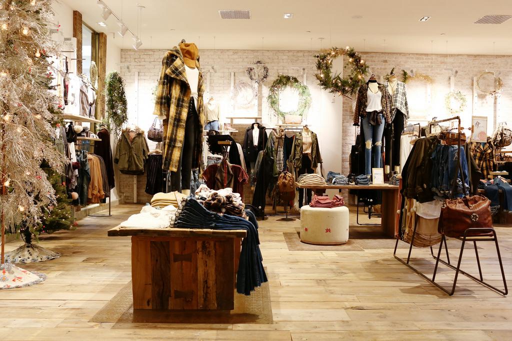 The Beautiful Free People Store at the Empty International Marketplace