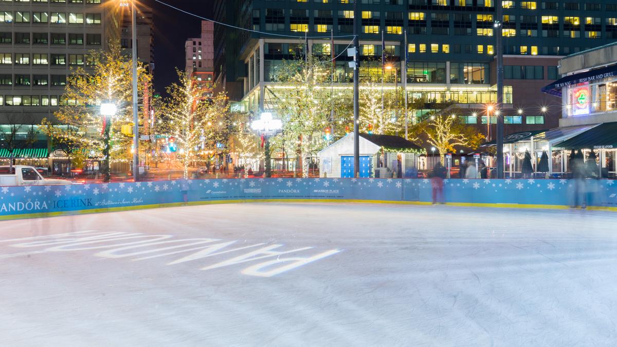 Inner Harbor ice skating rink to open Nov. 10 Baltimore Business Journal