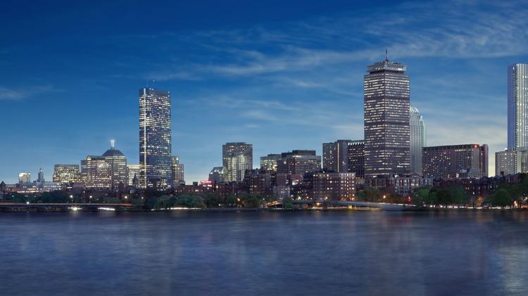 Check Out The View From 59th Floor Of One Dalton In Boston Business Journal One Dalton Boston Progress