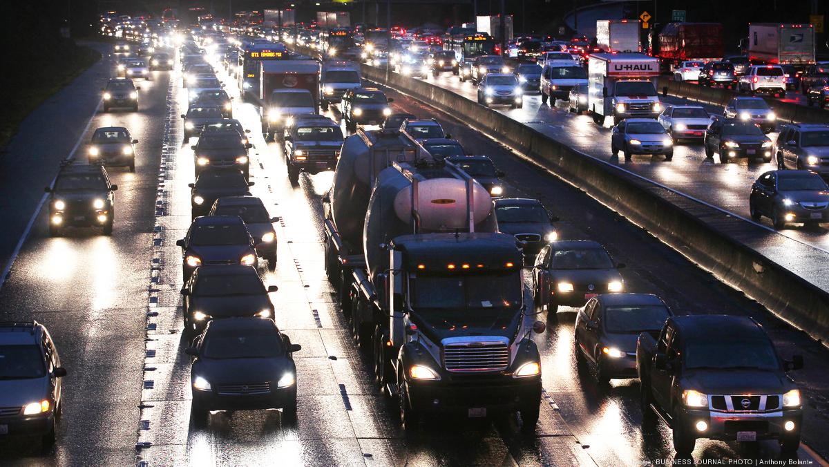 Seattle-area freeway congestion climbs 36 percent in two years - Puget ...