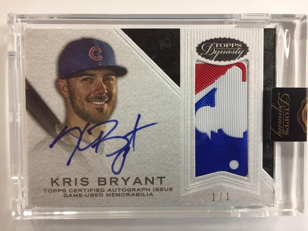 Topps inks Kris Bryant to exclusive multiyear card deal - Chicago 