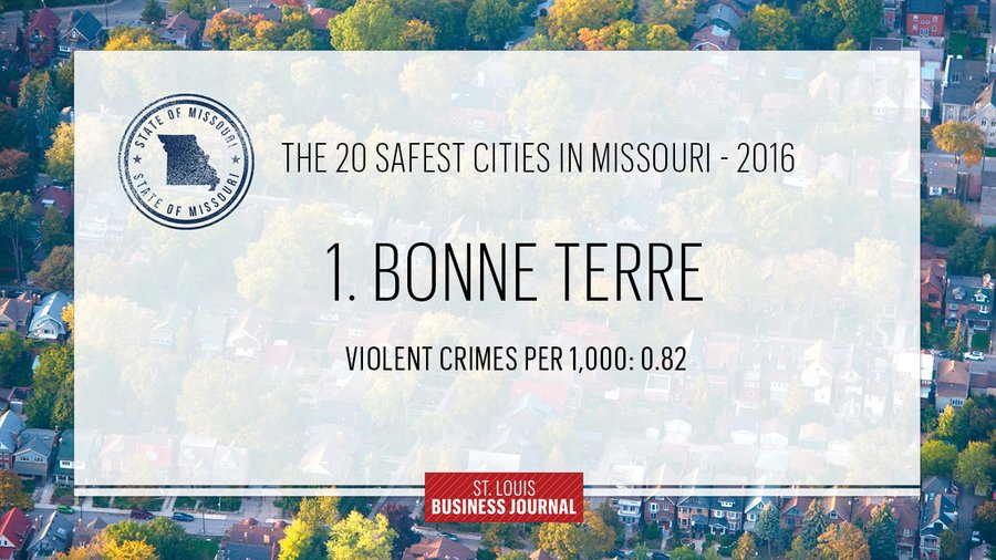 Bonne Terre, Ballwin among safest cities in Missouri St. Louis