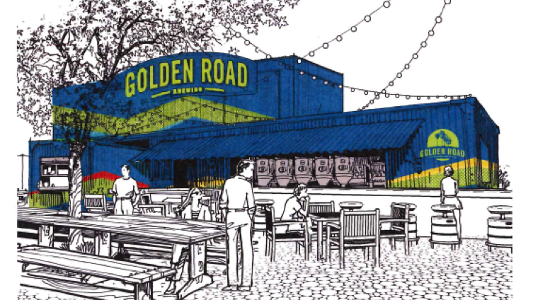 Golden Road Brewing Submits Plans For Midtown Beer Garden