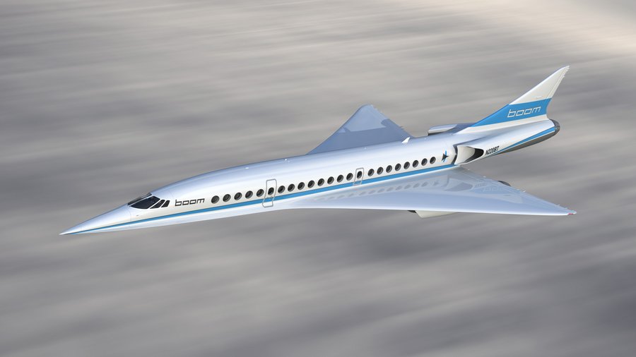 London to New York in 3.5 hours? New Boom Supersonic Overture plane designs  revealed