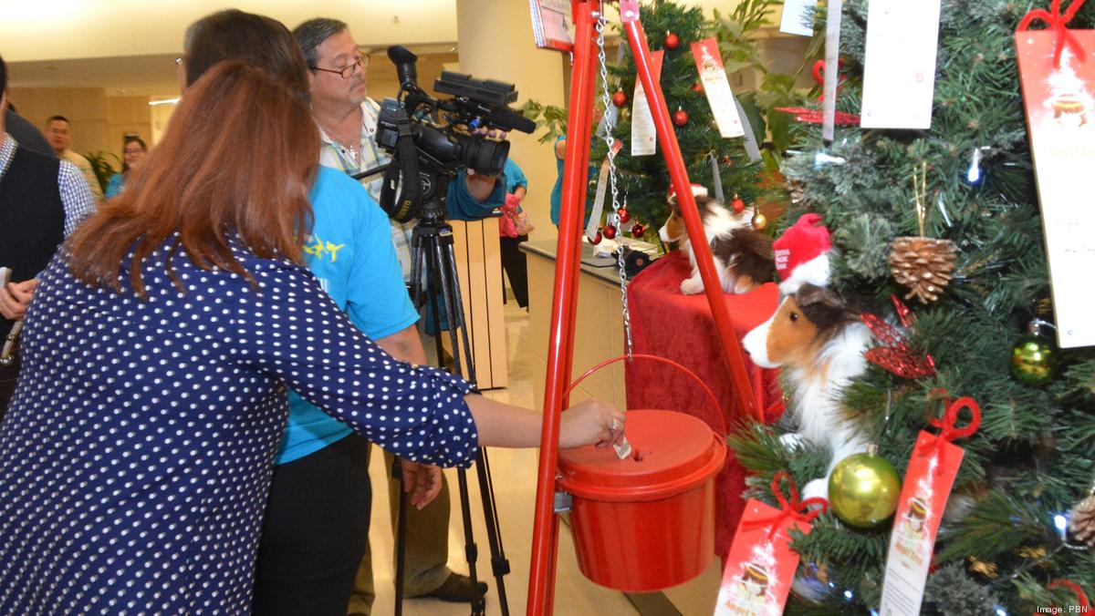 The Salvation Army says red kettle donations in Hawaii are down for