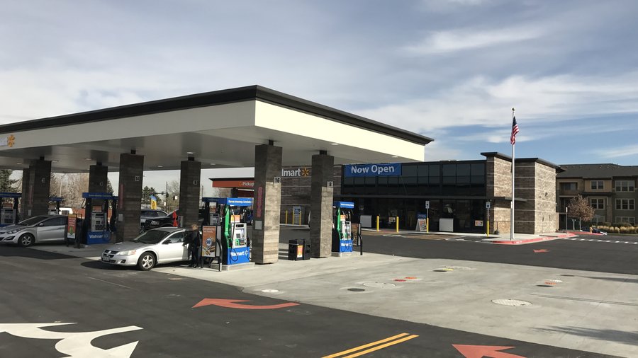 Walmart launches its new grocery pickup and gas station concept in