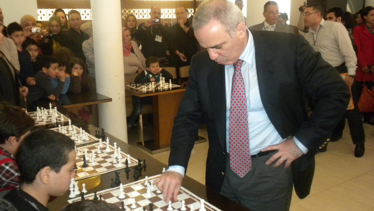 Kasparov comes out of retirement for St. Louis chess tournament St