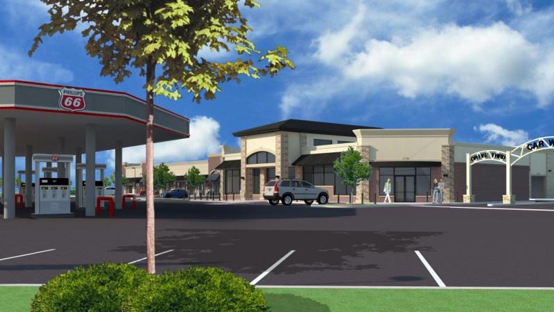Retail, gas station and restaurant planned for ‘The Wedge’ in Chesterfield near outlet mall - St ...