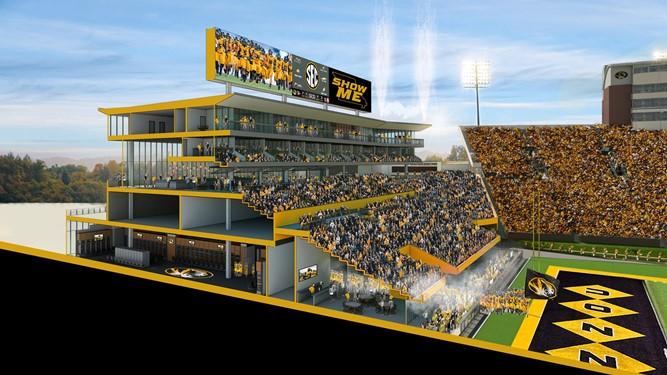 $100M Mizzou football stadium expansion picks familiar architect ...