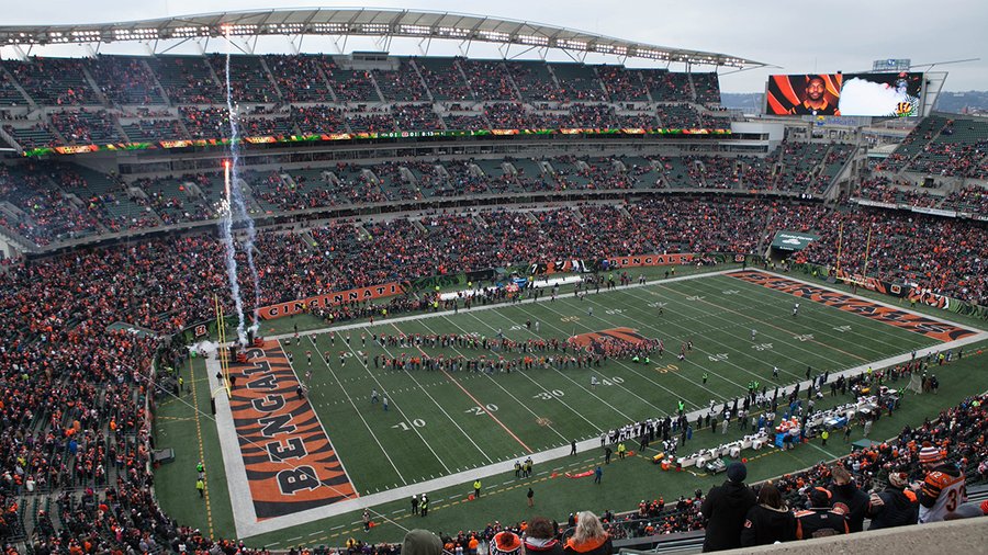 Green Bay Packers at Cincinnati Bengals – Suite Available