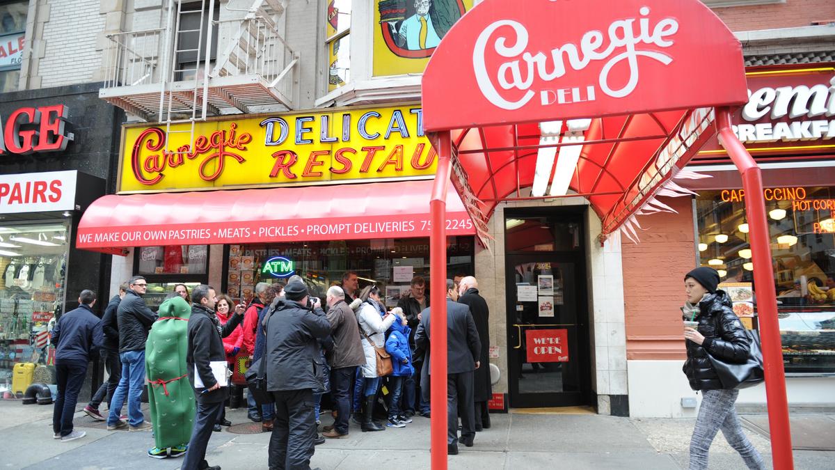 Last chance to order a 'Woody Allen' as Carnegie Deli closes this week ...