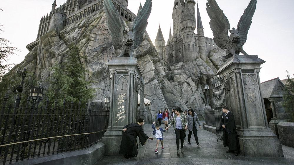 Harry Potter boosted Universal Studios attendance, while Disneyland saw