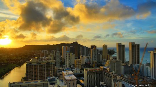 Waikiki Beach Sunrise