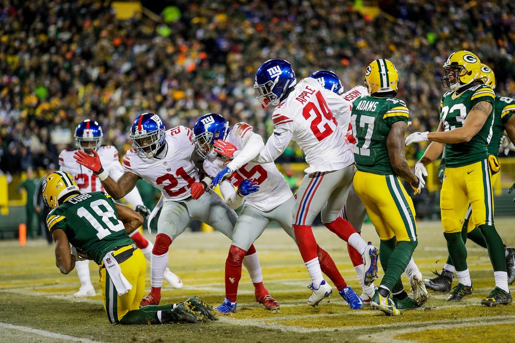 Giants vs Packers 2007 NFC Championship 