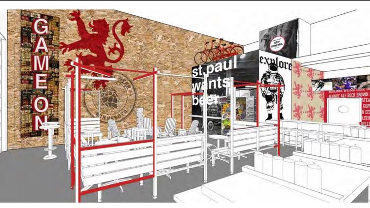 New Bohemia Opening Restaurant Near Xcel Energy Center Minneapolis A Rendering Of The New Bohemia St Paul Location Photo Shea Design