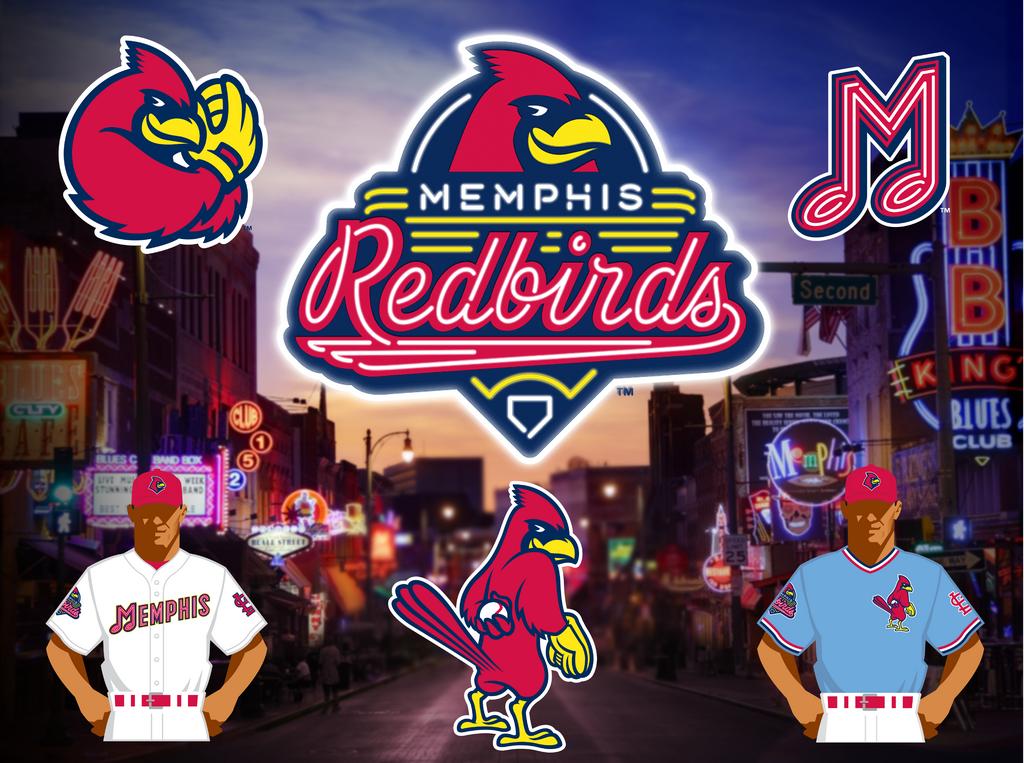 Memphis Redbirds reveal new Memphis look. - Memphis Business Journal