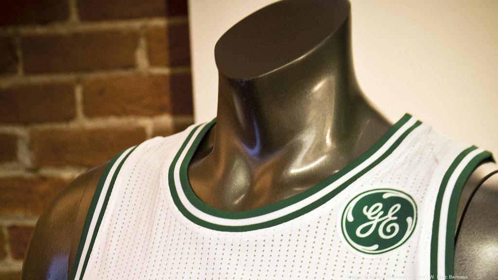 Boston Celtics said to be looking to replace GE logo patch - Boston  Business Journal