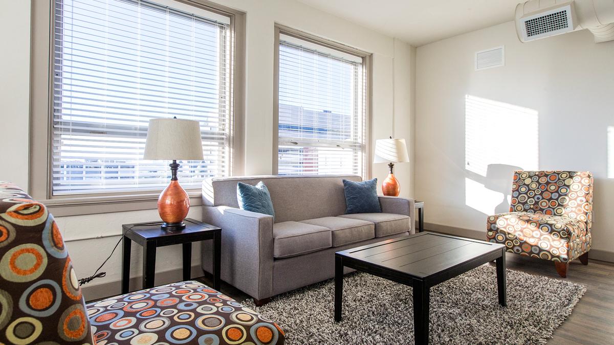 See inside Tower two of The Douglas apartment complex in downtown