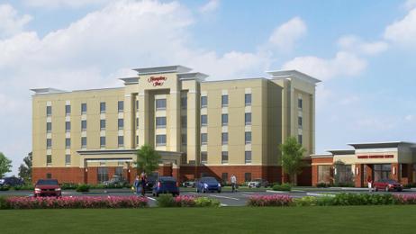 A new 84-roon Hampton Inn Hotel and Conference Center is planned for Gardner.
