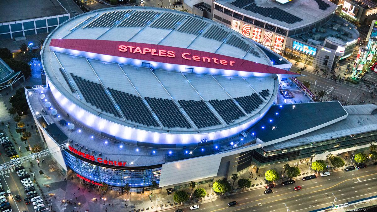 Los Angeles Lakers and Clippers' home arena Staples Center set to