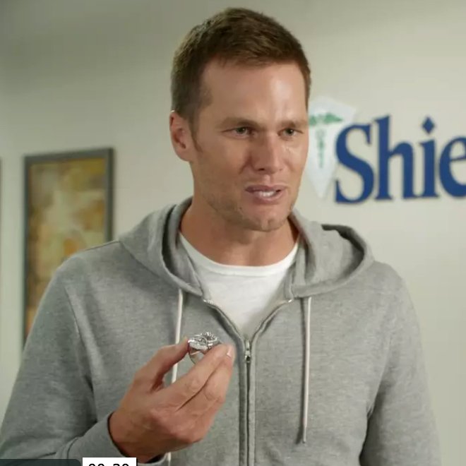 Tom Brady Roger That Five Super Bowl Rings Commercial Shields MRI