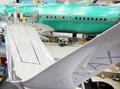 The 737 Max 9 jetliner production line  continues to bump up monthly production quotas