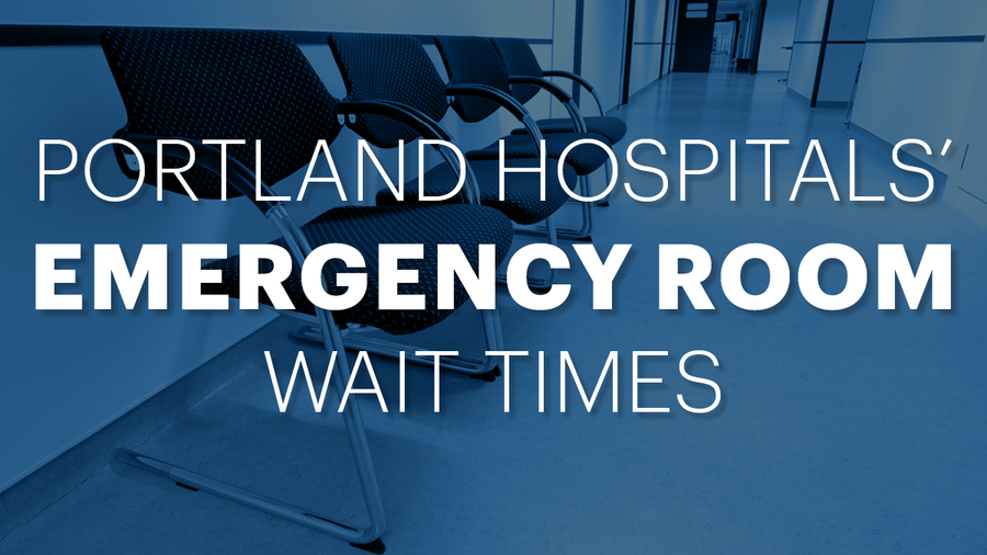 Check out the longest and shortest ER wait times at Portland hospitals