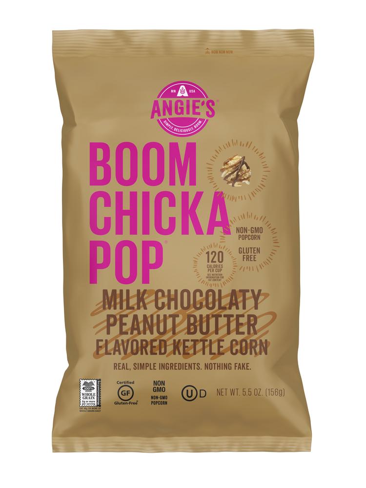 boom chicka pop milk chocolate peanut butter