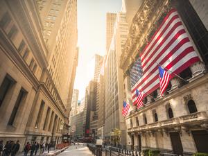 New York stock exchange, Wall Street, USA