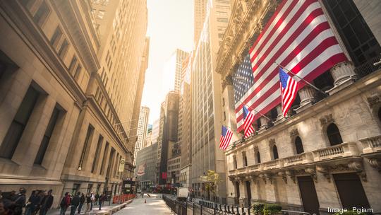 New York stock exchange, Wall Street, USA